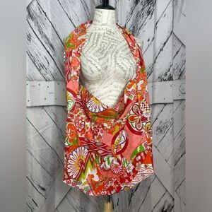 Free People Shopper Tote Extra Large Floral Pattern